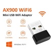 AX900 WiFi 6 Adapter 2.4G&5GHz 802.11ax 900Mbps WiFi and Bluetooth 2 in 1 wireless Card  BT5.3 USB Dongle