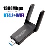 RTL8822BU 2 in 1 wifi bluetooth usb adapter for PC 1300mbps dual band wifi blue-tooth wireless network card AC1200 wifi adapter