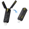 WIFI 7 adapter USB3.2 wireless network card BE6500 Tri-band wifi dongle