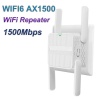 AX1500双频WiFi6 信号放大器无线路由器信号扩展WiFi中继器5G双频