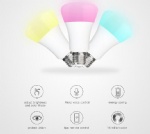 Smart WiFi LED Light Bulb Dimmable E26/E27 5W or 7.5W RGBW WiFi Smart LED Bulb Works with Alexa Echo Remote Control by Smartphone Ios & Android Google Home