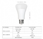 Smart WiFi LED Light Bulb Dimmable E26/E27 5W or 7.5W RGBW WiFi Smart LED Bulb Works with Alexa Echo Remote Control by Smartphone Ios & Android Google Home