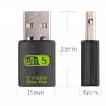 wifi+Bluetooth 二合一双频USB2.0适配器